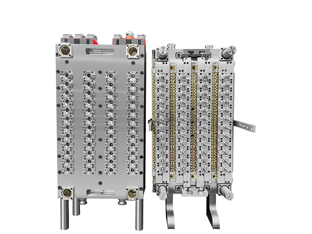 Multi-cavity injection mold
