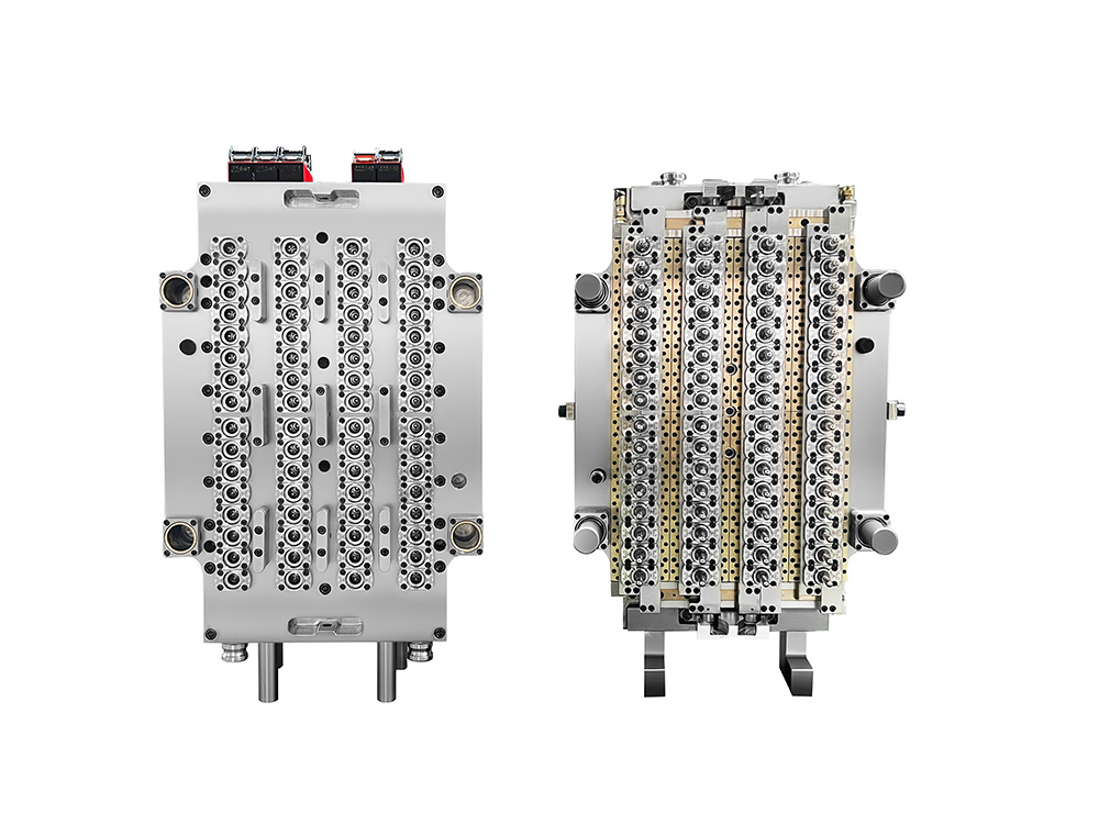 Multi-cavity injection mold