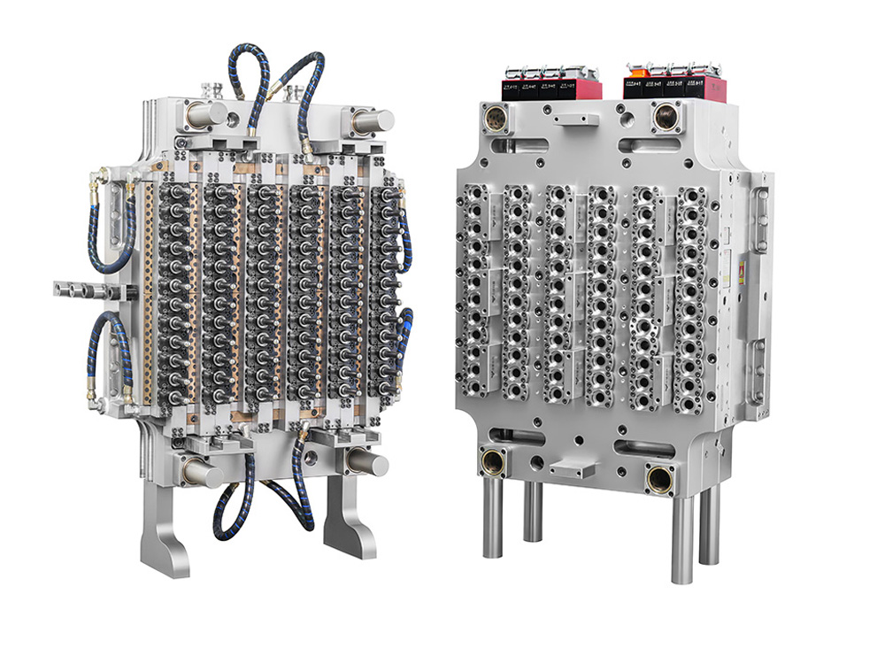 Multi-cavity injection mold