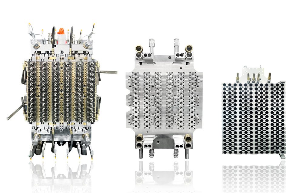 Multi-cavity injection mold