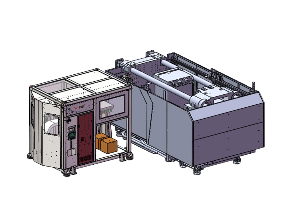 Injection molding system complete line supporting program
