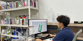 Blow mold designer