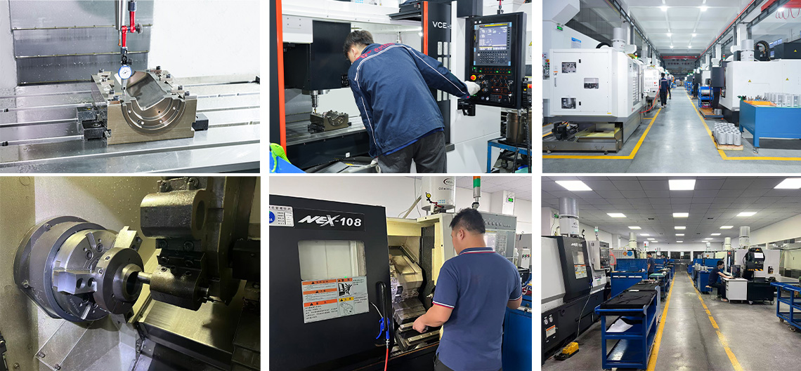 CNC processing team