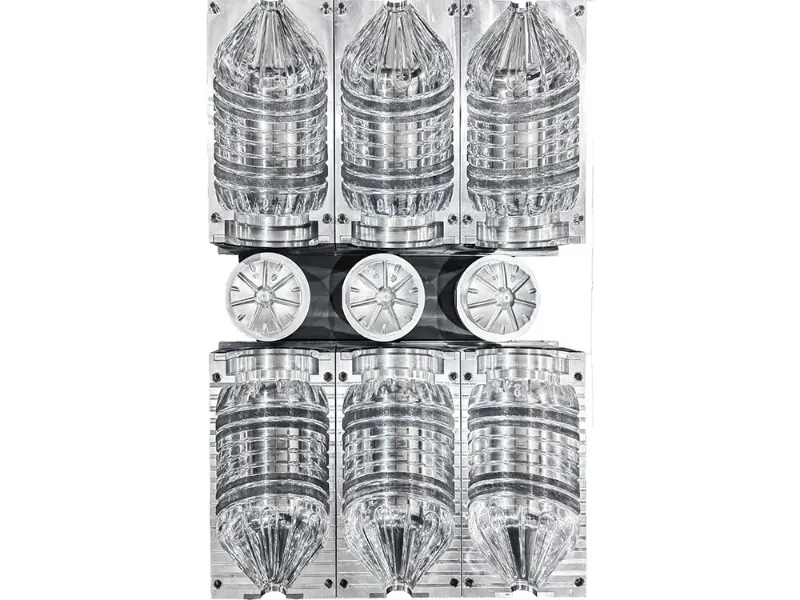 PET stretch blow molding mold2