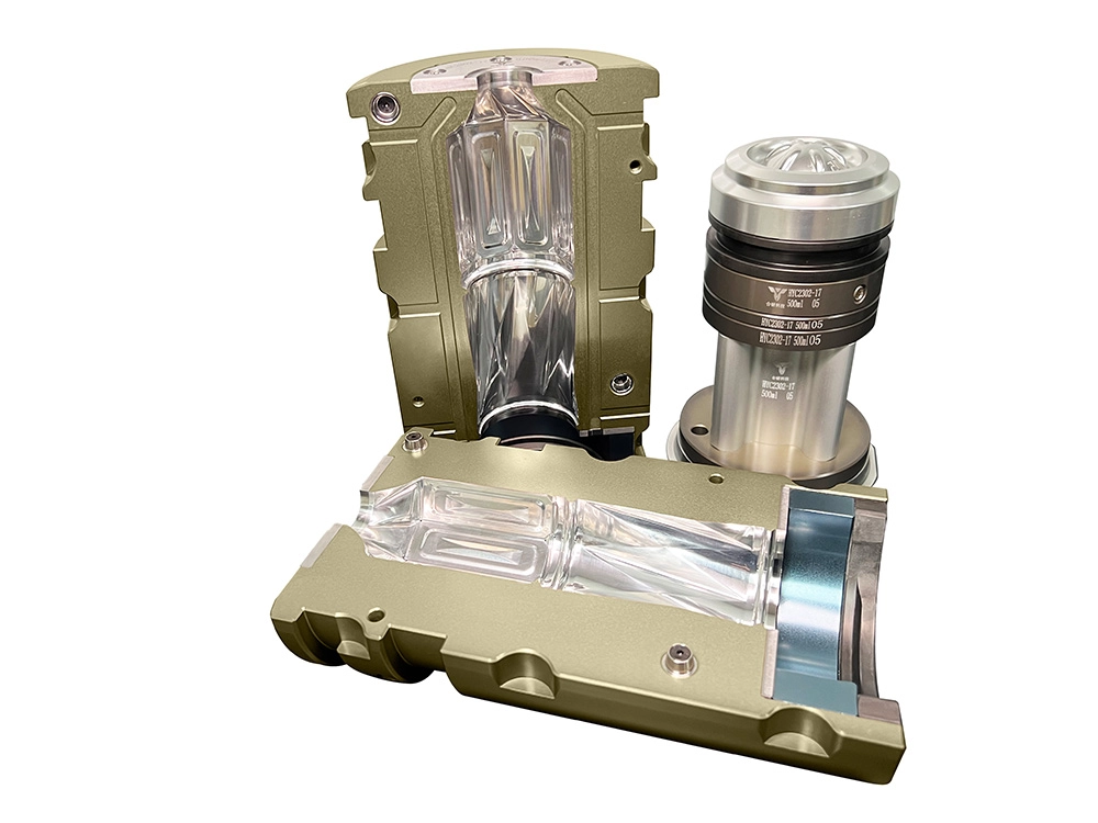 bottle blowing mold