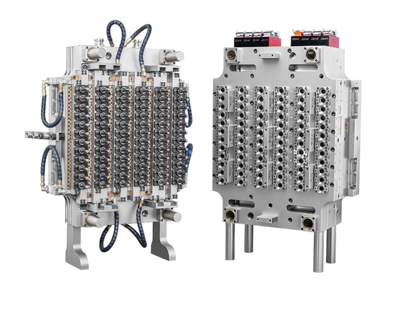 Multi-cavity injection mold