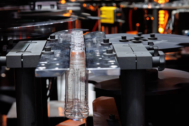 PET bottles blowing automated machine