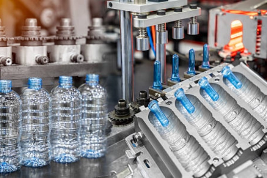 Automatic PET Plastic Bottle Blow Moulding Machine